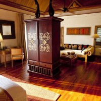 东南亚另类混搭客厅效果图