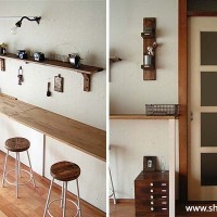 现代简约自然过道吧台效果图