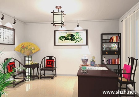中式古典书房