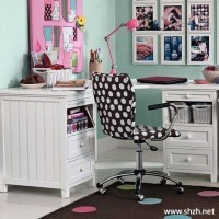 现代书房效果图