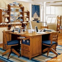 日式书房效果图