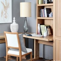 现代简约书房效果图