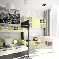 儿童房中如何添置写字台