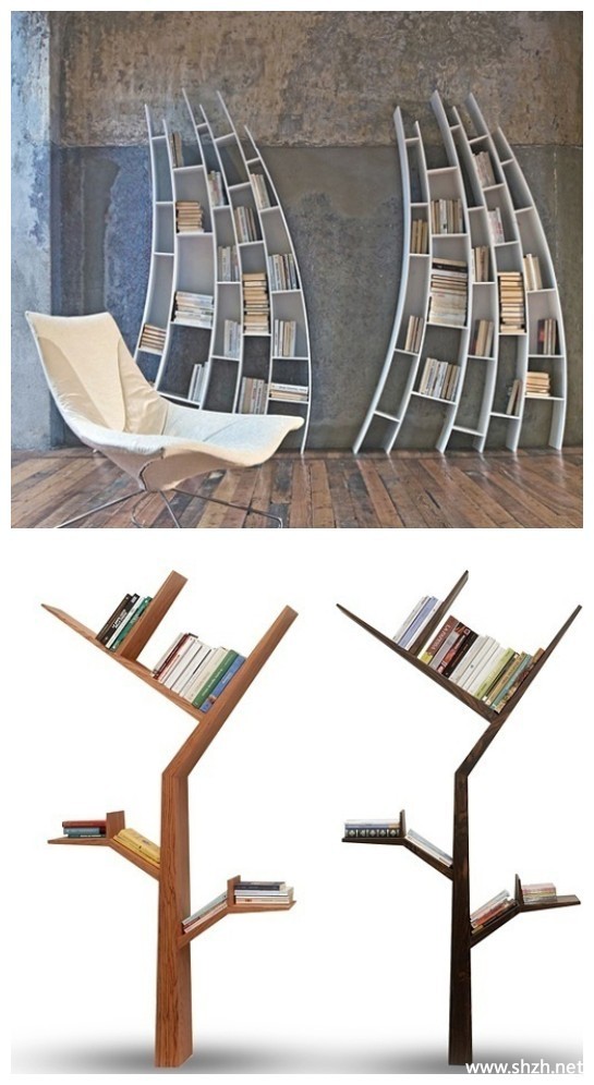 另类现代书房效果图