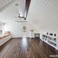 北欧风简约阁楼书房效果图