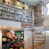 另类过道书房效果图