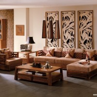 中式客厅沙发效果图