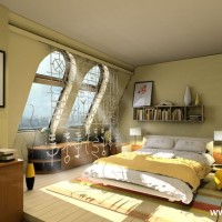 卧室阁楼实景图