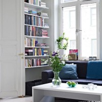 清新客厅小户型实景图