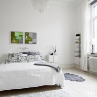 清新卧室小户型实景图