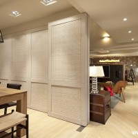 古典客厅餐厅餐桌别墅