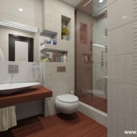 现代简约卫生间马桶台盆淋浴房