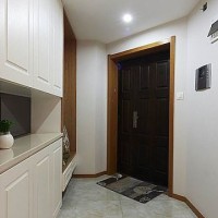 简约玄关装饰摆件收纳实景图
