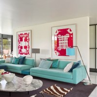 混搭客厅沙发效果图