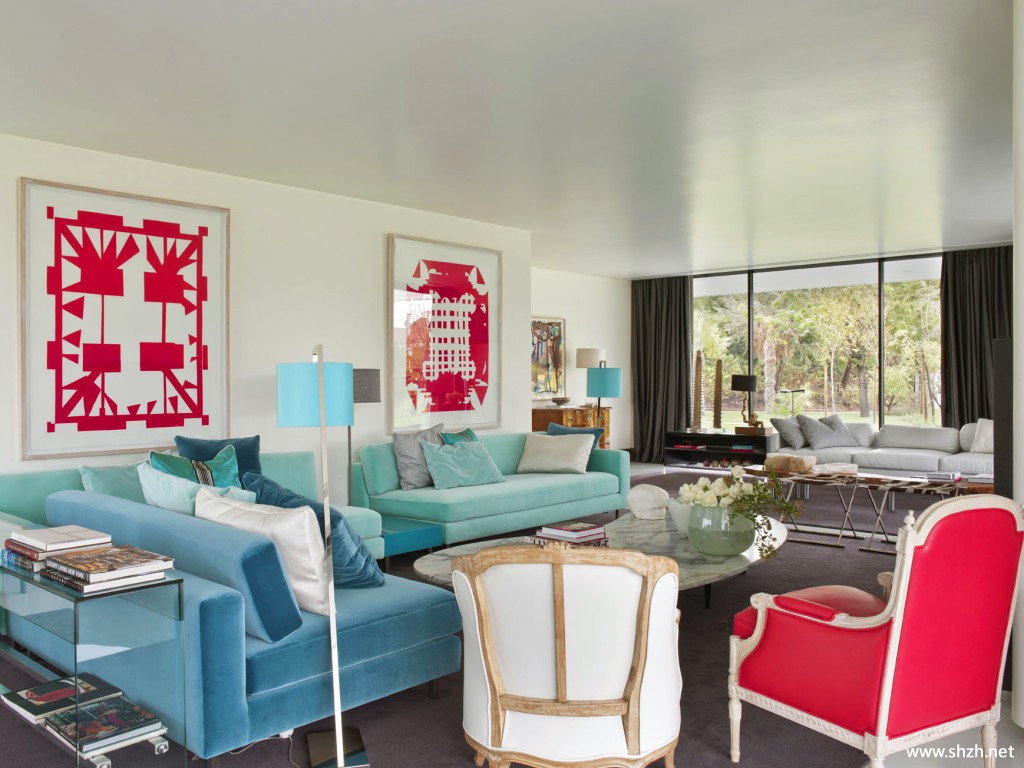 混搭客厅沙发效果图