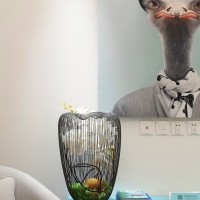 简约客厅装饰画效果图