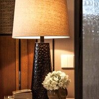 现代卧室灯具效果图