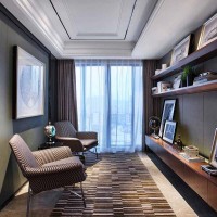 简约书房效果图
