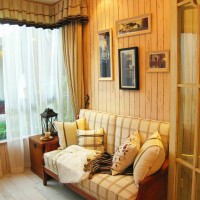 地中海客厅沙发效果图