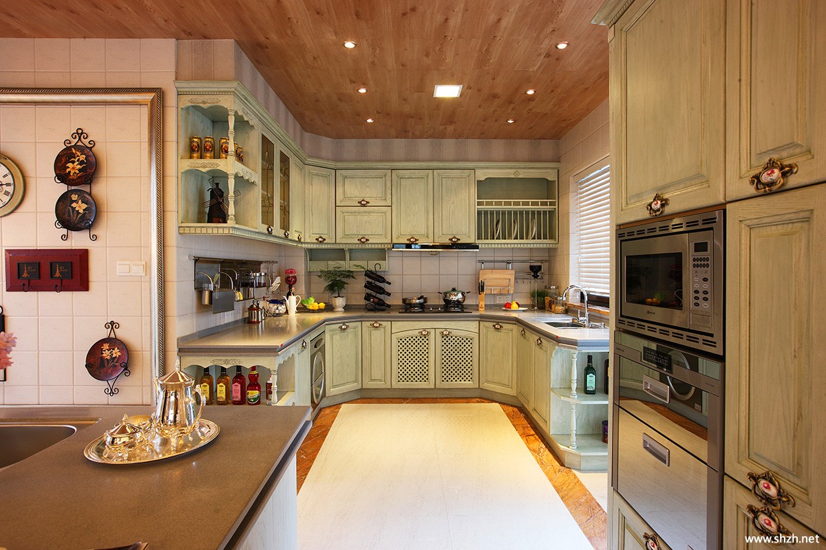 欧式花园洋房户型厨房装修效果图 – 设计本装修效果图