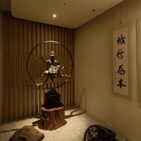 中式书房背景墙效果图