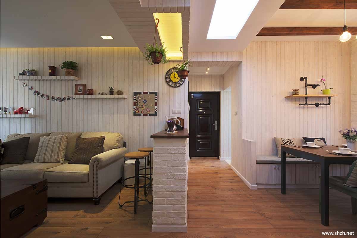 混搭客厅沙发效果图