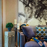 混搭客厅沙发效果图