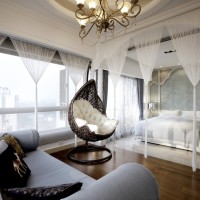 欧式休闲娱乐室沙发效果图