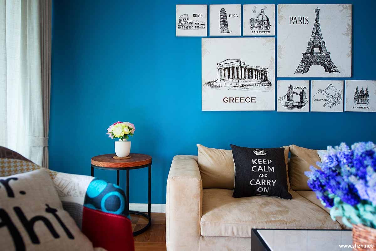 混搭中户型客厅沙发