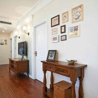 美式中户型过道家具