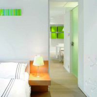 现代中户型卧室灯具