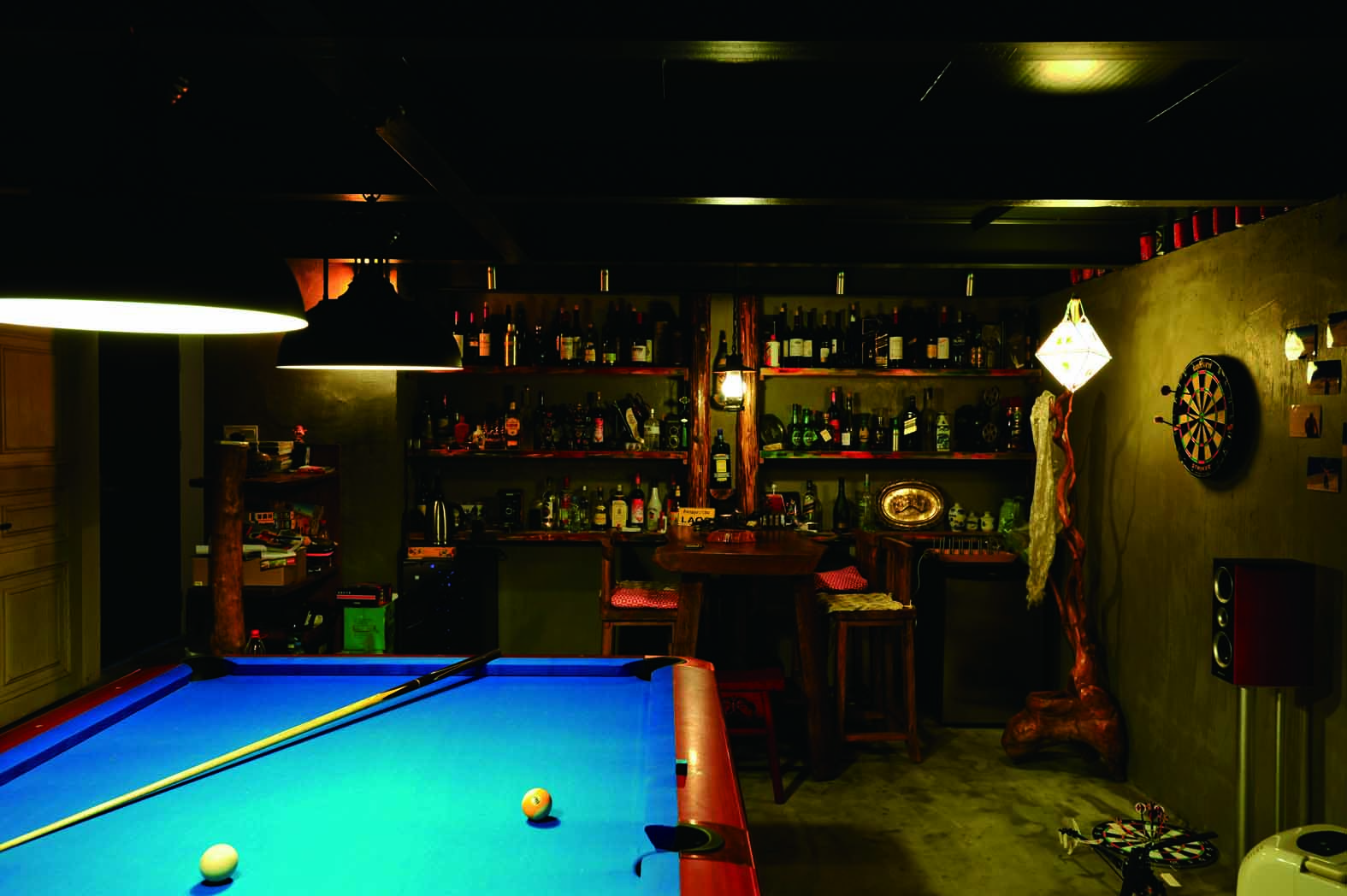 田园别墅休闲娱乐室