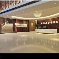 现代中性色前台效果图