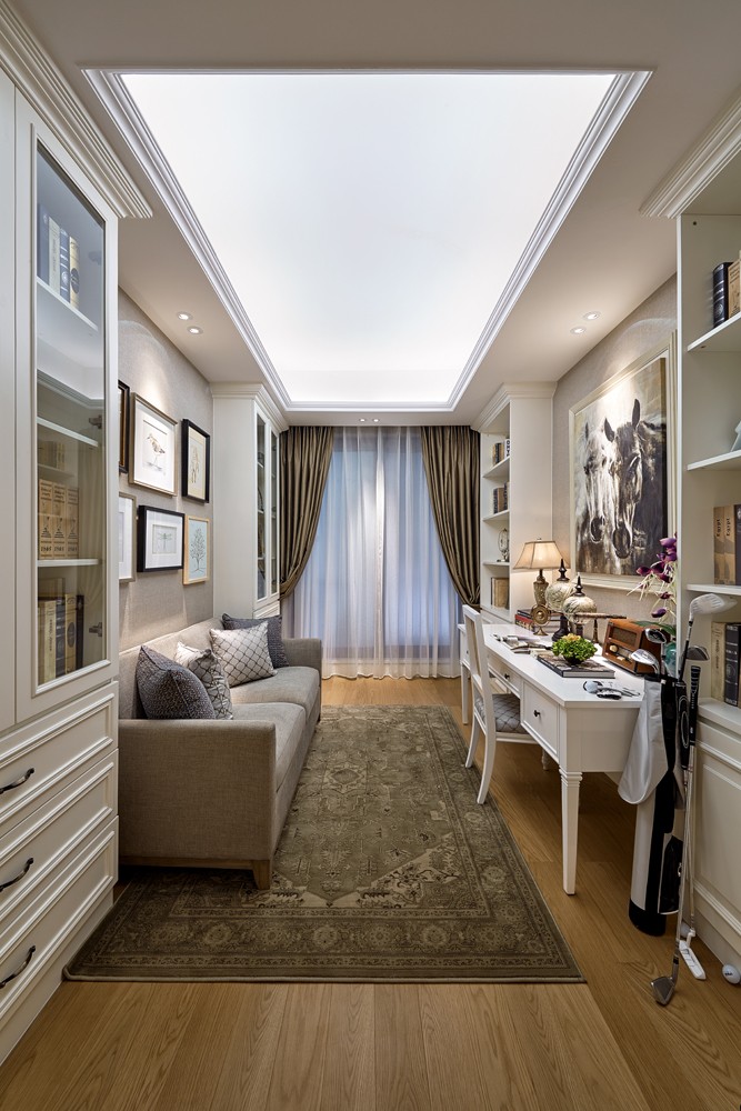 欧式古典书房装修设计