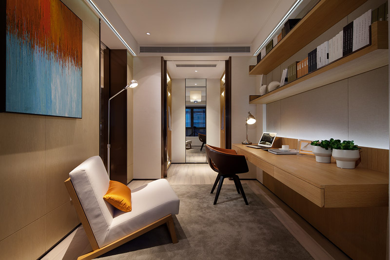 简约小户型书房装修案例