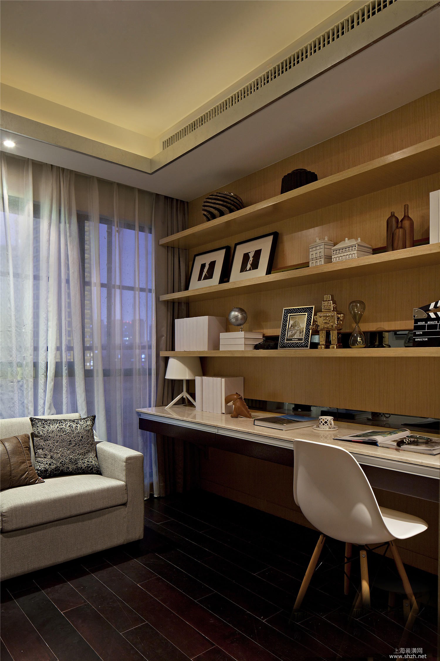 时尚现代风格书房图片