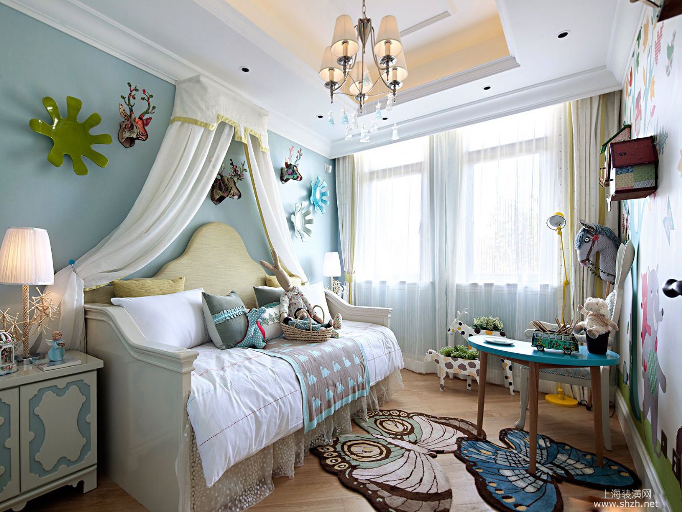 地中海混搭别墅公主房