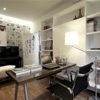 简约中户型书房装修设计