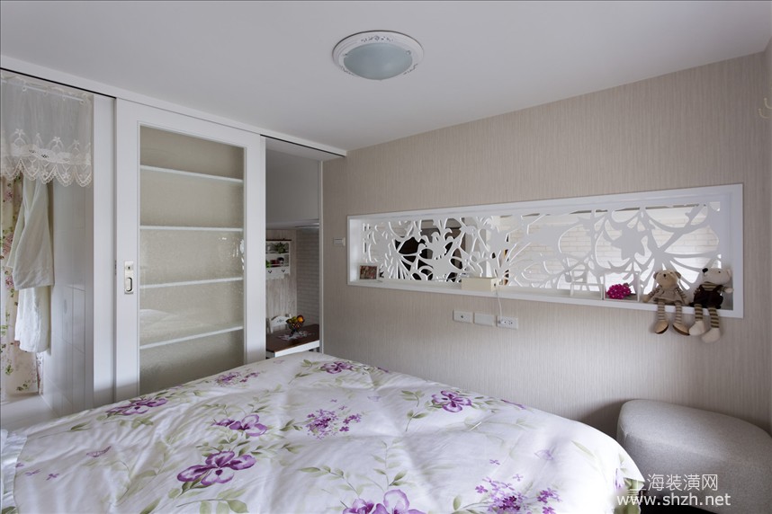 29.7平古典优雅复合型乡村家卧室装饰摆设