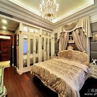 182平欧式精装效果图卧室