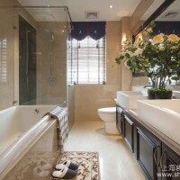 100平欧式风格卫生间设计