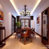116平简欧风格餐厅设计