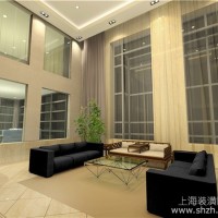别墅混搭风格大厅案例装修效果图