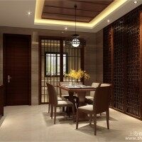 东南亚风格餐厅设计效果图