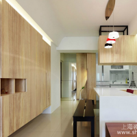 三室两厅简约风玄关过道赏析