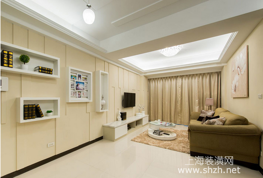 60平现代温馨小户型设计欣赏