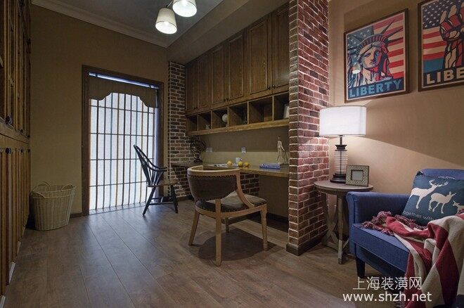 101平美式风格书房设计赏析