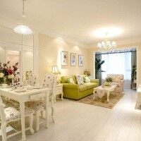 田园风客厅装修效果图