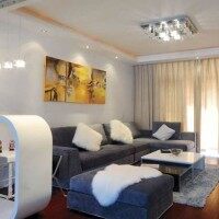 80平米现代简约风装修效果图