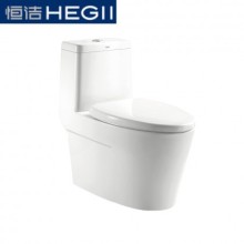 恒洁卫浴 静音陶瓷马桶虹吸式超旋风节水坐便器座便器HC0136DT